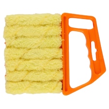 Ashley 7 Brush Plastic Venetian Blind Cleaner - Orange | Orange | Orange