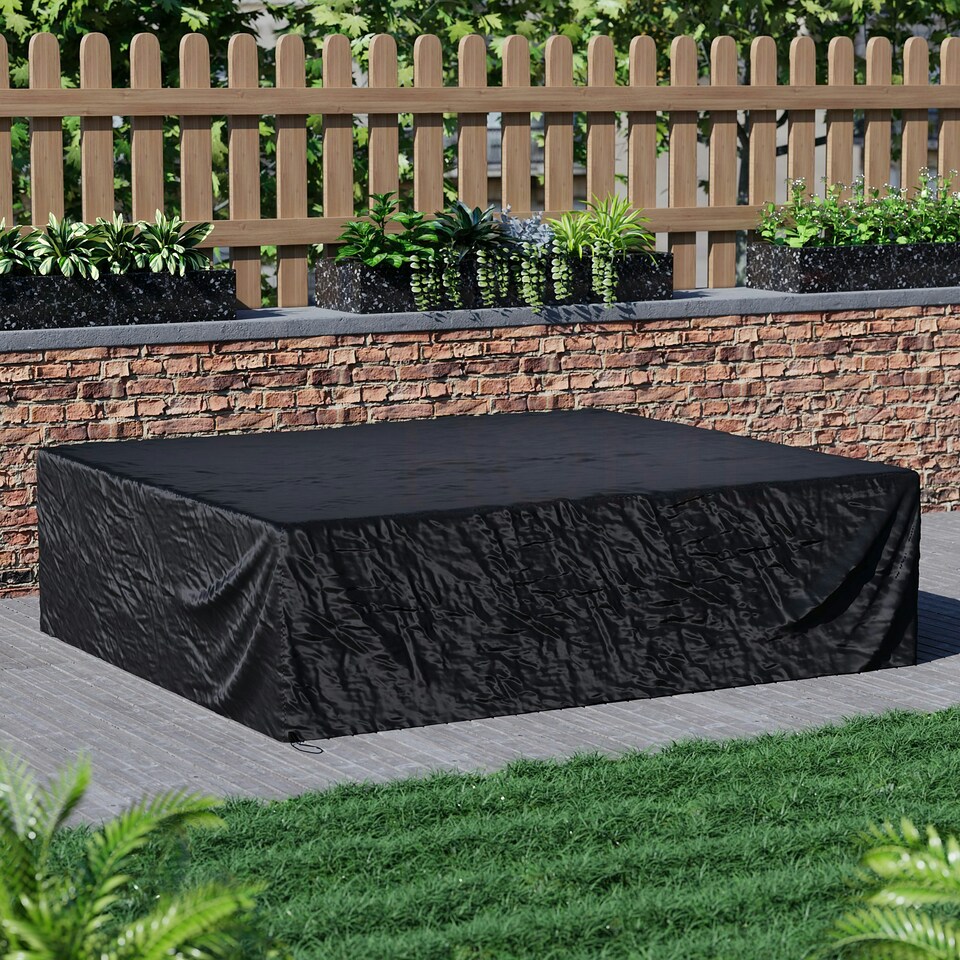 image 1 of Garden Vida Outdoor Patio Furniture Cover, 220 x 188 x 63 cm