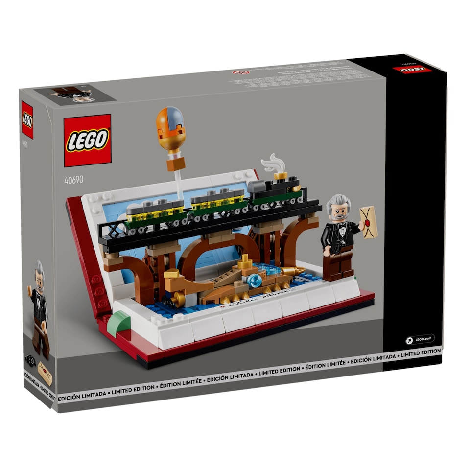 image 1 of LEGO 40690 Tribute to the Books of Jules Verne