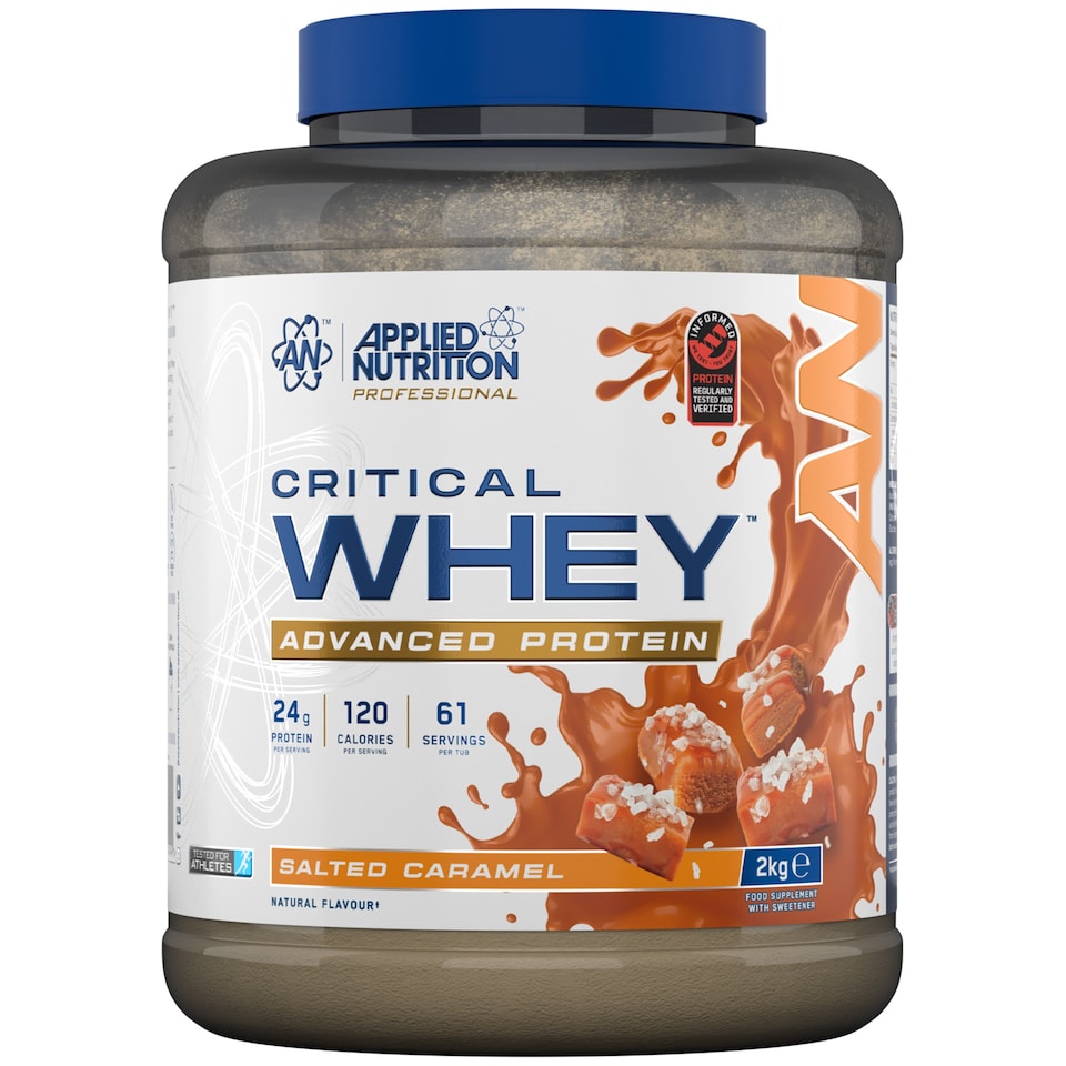 image 1 of Applied Nutrition Critical Whey Advanced Protein Powder - Salted Caramel - 61 Servings