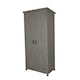 image 1 of Tall Garden Wooden Storage Shed Grey