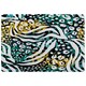 image 1 of Tropical Leaves & Animal Print Rug | Multi