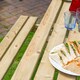 image 7 of Rowlinson Traditional Timber Picnic Table 1.5m Brown