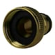 image 3 of 3/4" Brass Hose Connector Screw Tap Fitting Garden Water Pipe Quick Adaptor