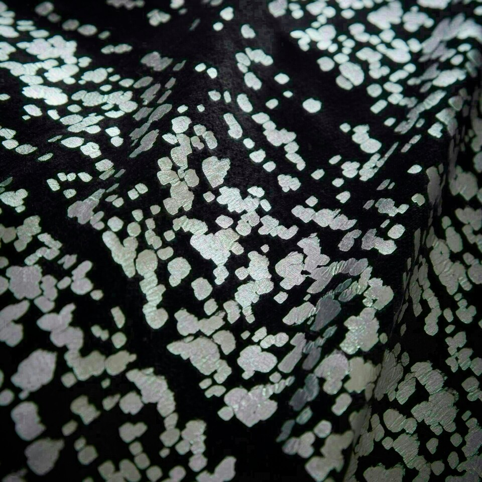 image 1 of Portfolio Home Marseilles Printed Velvet Metallic Duvet Cover Set With Pillow Cases | Multi | Not provided