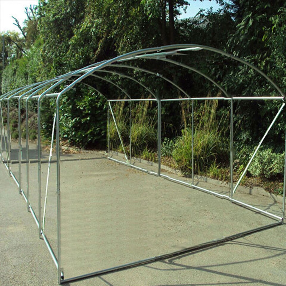 image 1 of 6m x 3.5m Pro Max Polytunnel Greenhouse - Green