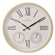 image 1 of Country Living Garden Clock 16" White