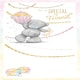 image 3 of Bear With Cup Cake Special Friend Birthday Card