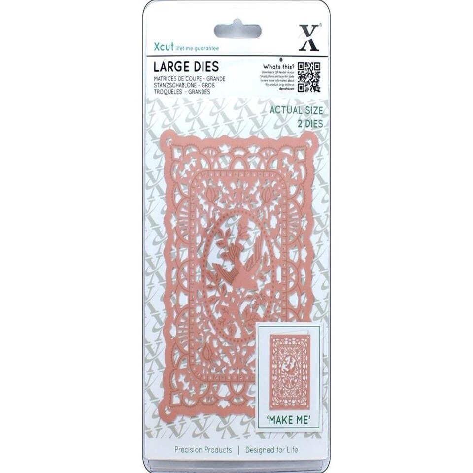 Large Dies (2pcs) - Lace Frame