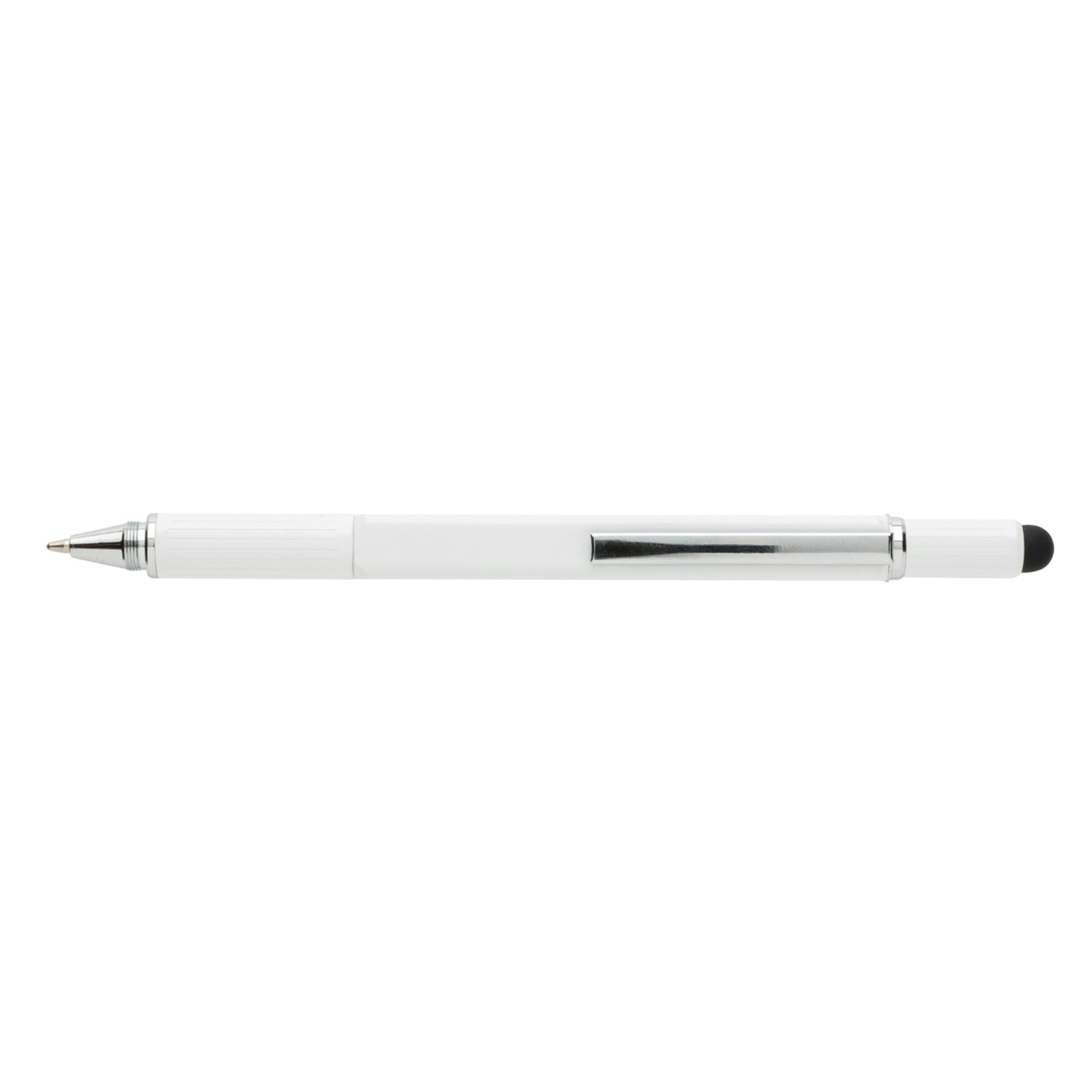 XD Collection 5 in 1 Aluminium Tool Pen - White - One Size