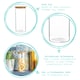 image 2 of Argon Tableware Glass Storage Jars with Cork Lids - 1.5 Litre - Pack of 3