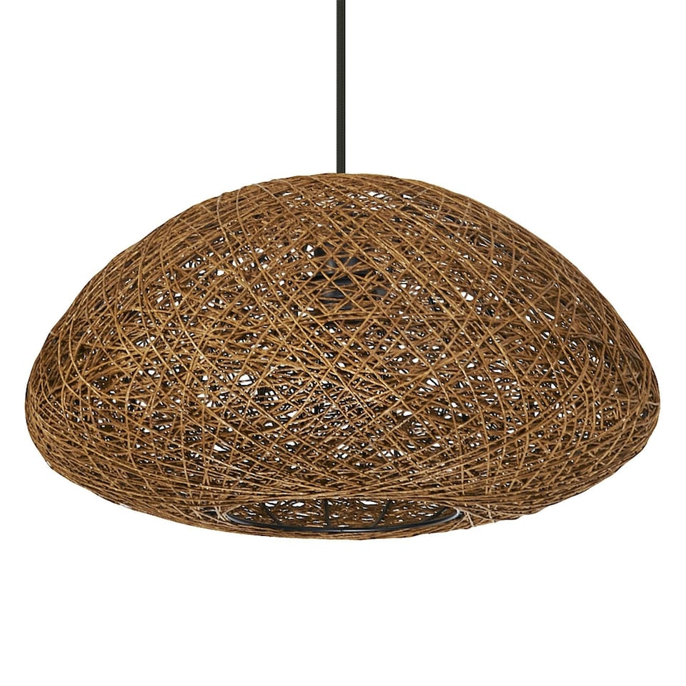 image 1 of Osram Decor Paper Drop Ceiling Light 1 X E27 Beige Cream