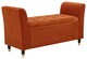 image 3 of Genoa Velvet Window Seat | Orange | Russet