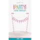 image 2 of It's a Girl Baby Shower Bunting Cake Topper