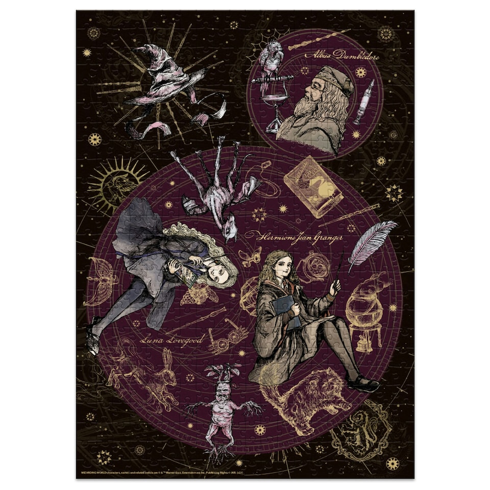 image 1 of Dodo Harry Potter Wizarding World Leader, Perfectionist, Extraordinary 500 Piece Large Jigsaw Puzzle
