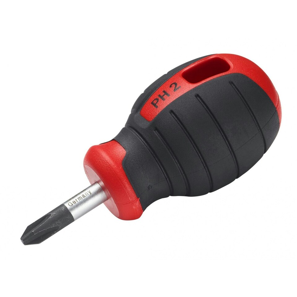 Hultafors Stubby Phillips Screwdriver - Multi Colour - PH2 x 25mm