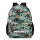 image 1 of Minecraft Childrens/Kids Logo Backpack | Multi | Multicoloured | 1