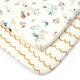 image 1 of Tutti Bambini Bedside Crib Fitted Sheets 2pk - Our Planet