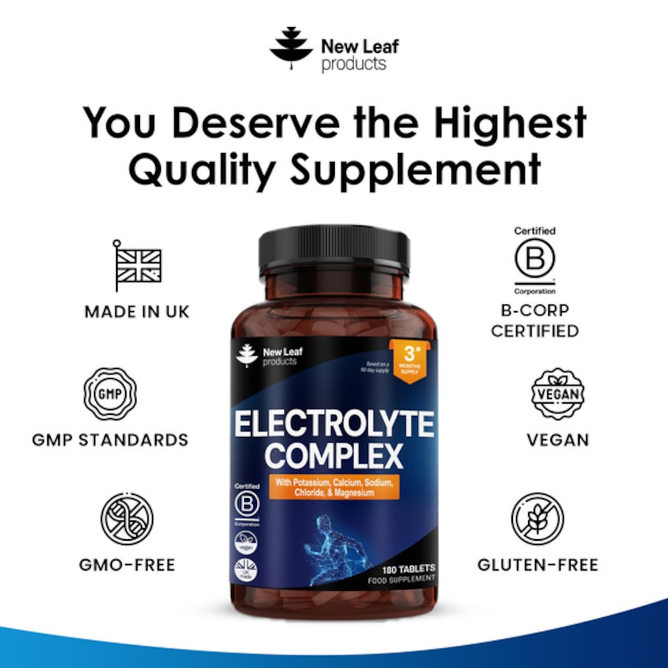 image 1 of Electrolytes Complex 180 Tablets & Vital Minerals