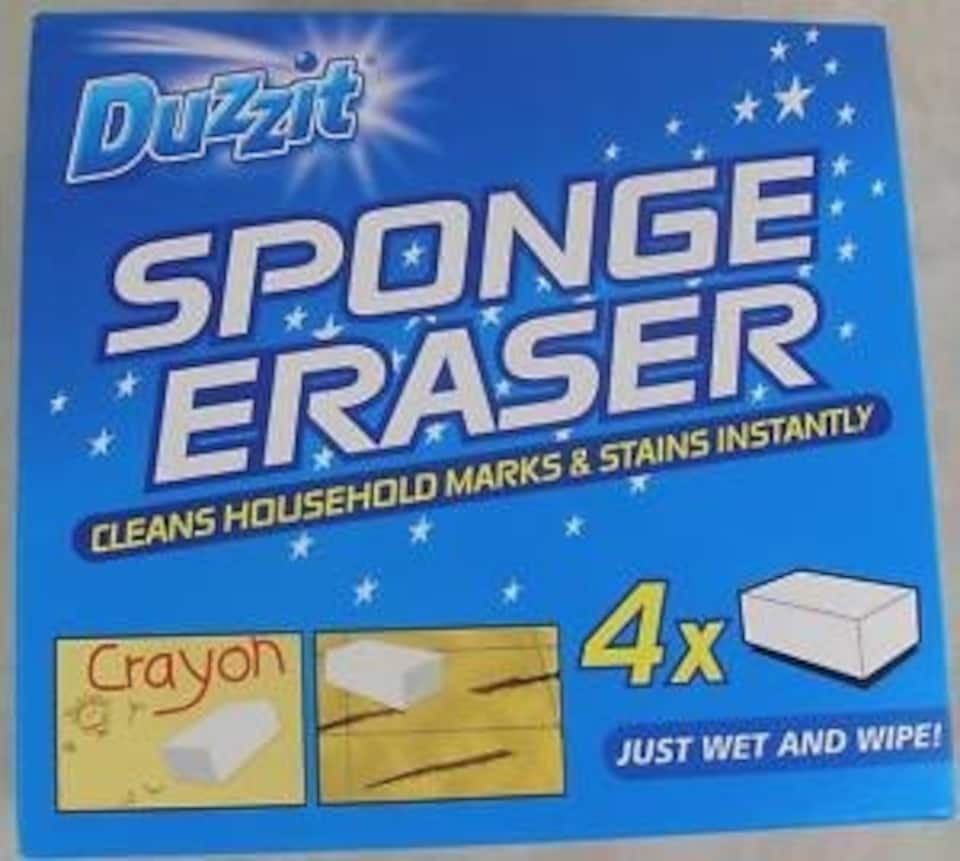 image 1 of Duzzit Sponge Eraser 4 Pack