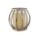 image 4 of Candleholder Home ESPRIT Silver Crystal Steel 14 x 14 x 14 cm N/A