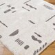 image 7 of LIVABLISS Fossay Shaggy-Washable Modern High Pile Rug 120 x 170 cm | Beige Charcoal