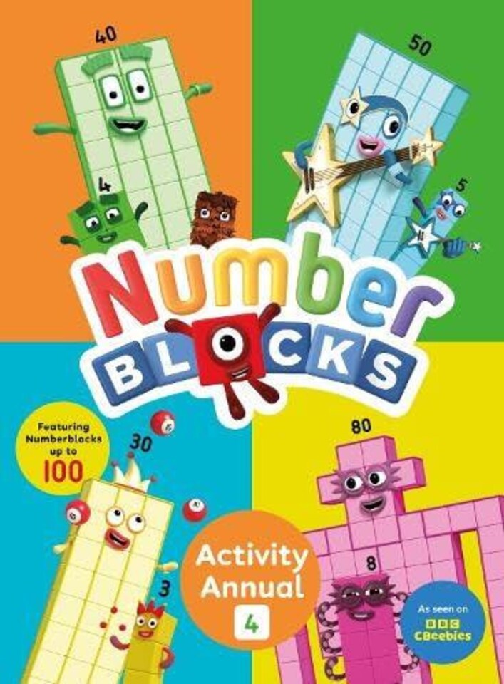 Numberblocks Activity Annual 4 Paperback Book