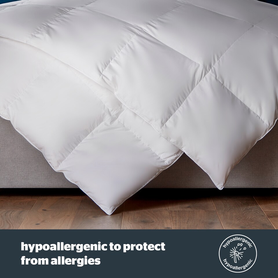 image 1 of Silentnight Feather and Down 13.5 tog Duvet | White | King