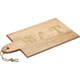 image 3 of Artesà Presentation Set with Mango Wood Paddle Serving Board and Acacia Wood with Slate Serving Board Brown
