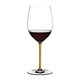 image 1 of Riedel Hand Made Fatto A Mano Cabernet / Merlot Glass Orange