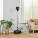 image 7 of HOMCOM Punching Bag with Stand Boxing Bag Set, 133-151cm, Gold Tone
