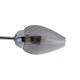 image 4 of Lina 3-Light Chrome Flush Ceiling Light