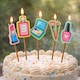 image 2 of Novelty Birthday Cake Candle Set - Makeup