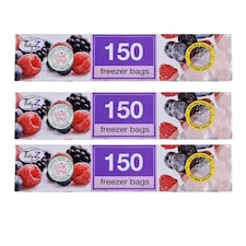 TidyZ Freezer Bags 150 Assorted Pack