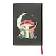 image 4 of Something Different Mushroom A5 Notebook - Black - One Size