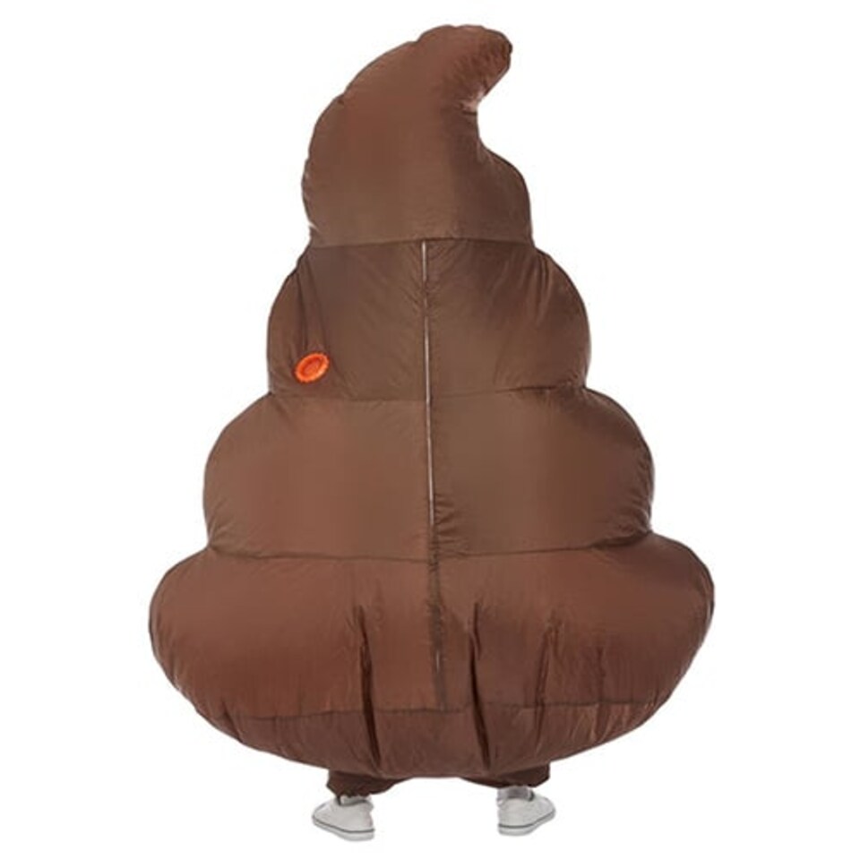 image 1 of Inflatable Poop Fancy Dress Costume Unisex Adult One Size