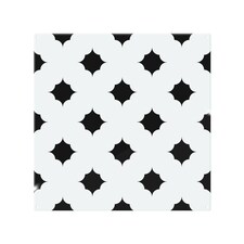 Star Ornament Splash Back | White