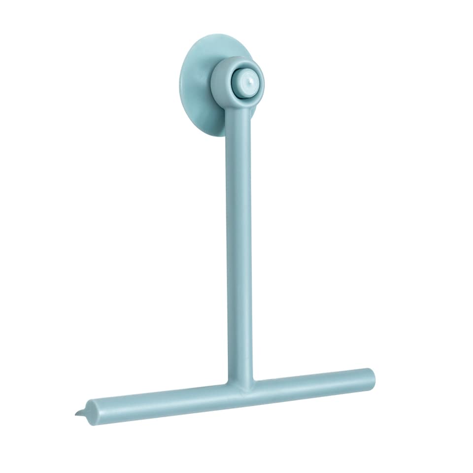 image 1 of Showerdrape Rocco Duck Egg Bathroom Shower Squeegee | Blue | 1