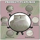 image 2 of VELVETIO Antoinette Printed Duvet Cover Set Reversible Polycotton Beddings Pink | Single
