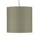 image 4 of Set of 2 Sage Green Textured Cotton 17cm Table Lamp Shades Green