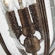 image 4 of English Bridle 3 Light Medium Outdoor Ceiling Chain Lantern British Bronze, E14