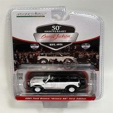 Barrett Jackson 2021 Ford Bronco 66 First Edition 1:64 Greenlight 37270F