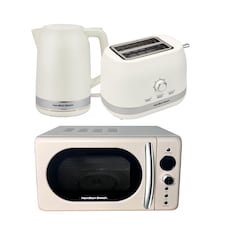 Hamilton Beach Ella Latte Kettle, Toaster & Microwave Set