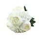 image 1 of Artificial Silk Ivory Arundel Peony Bouquet - H28cm