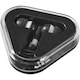 image 1 of Bullet Rebel Earbuds - Solid Black/White - 6 x 6.5 x 1.7 cm