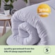 image 9 of Silentnight 4.5 Tog Anti-Allergy Duvet | White | Single