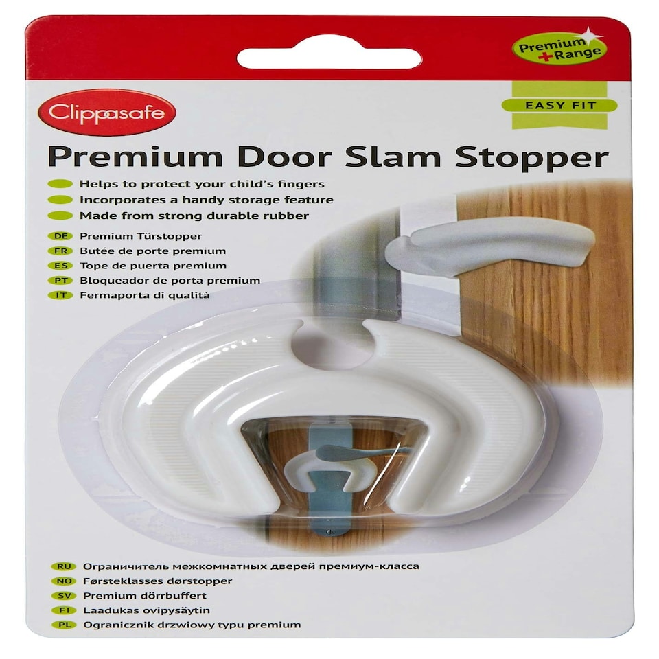 image 1 of Clippasafe Door Slam Stopper Premium + Range