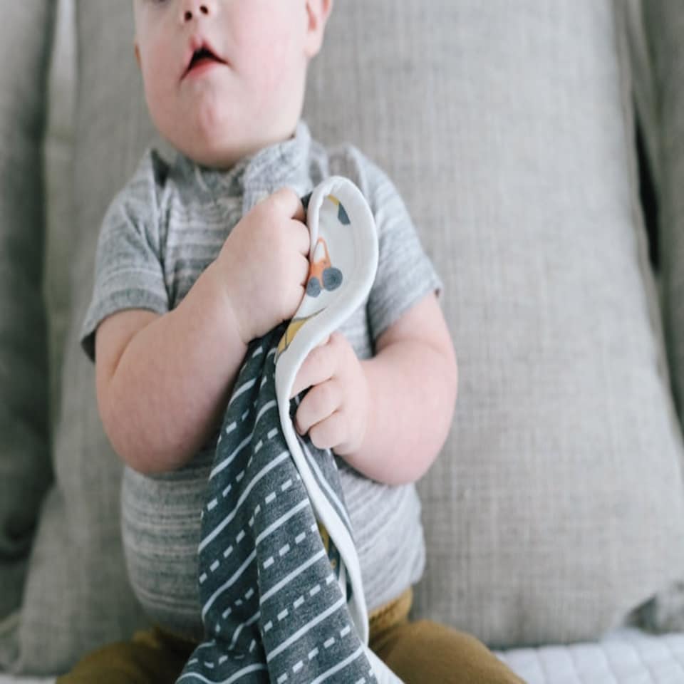 image 1 of Copper Pearl Lovey 3 Layer Comfort Blanket Diesel 2Pk