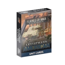 Late War Leviathans: American Unit Cards (33x Cards)