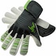 image 2 of Precision Unisex Adult Elite 2.0 Quartz Goalkeeper Gloves - Grey/Green/White - 8.5